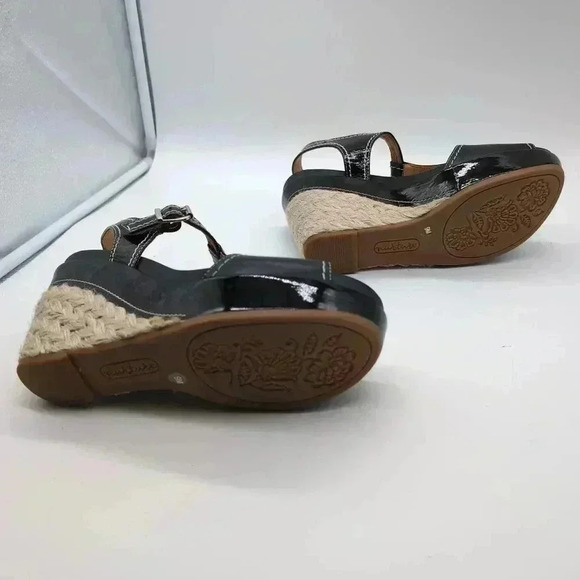 Nurture Mambo Espadrilles Sandals Navy Blue rope sole sz 9 NWOT - Picture 6 of 8